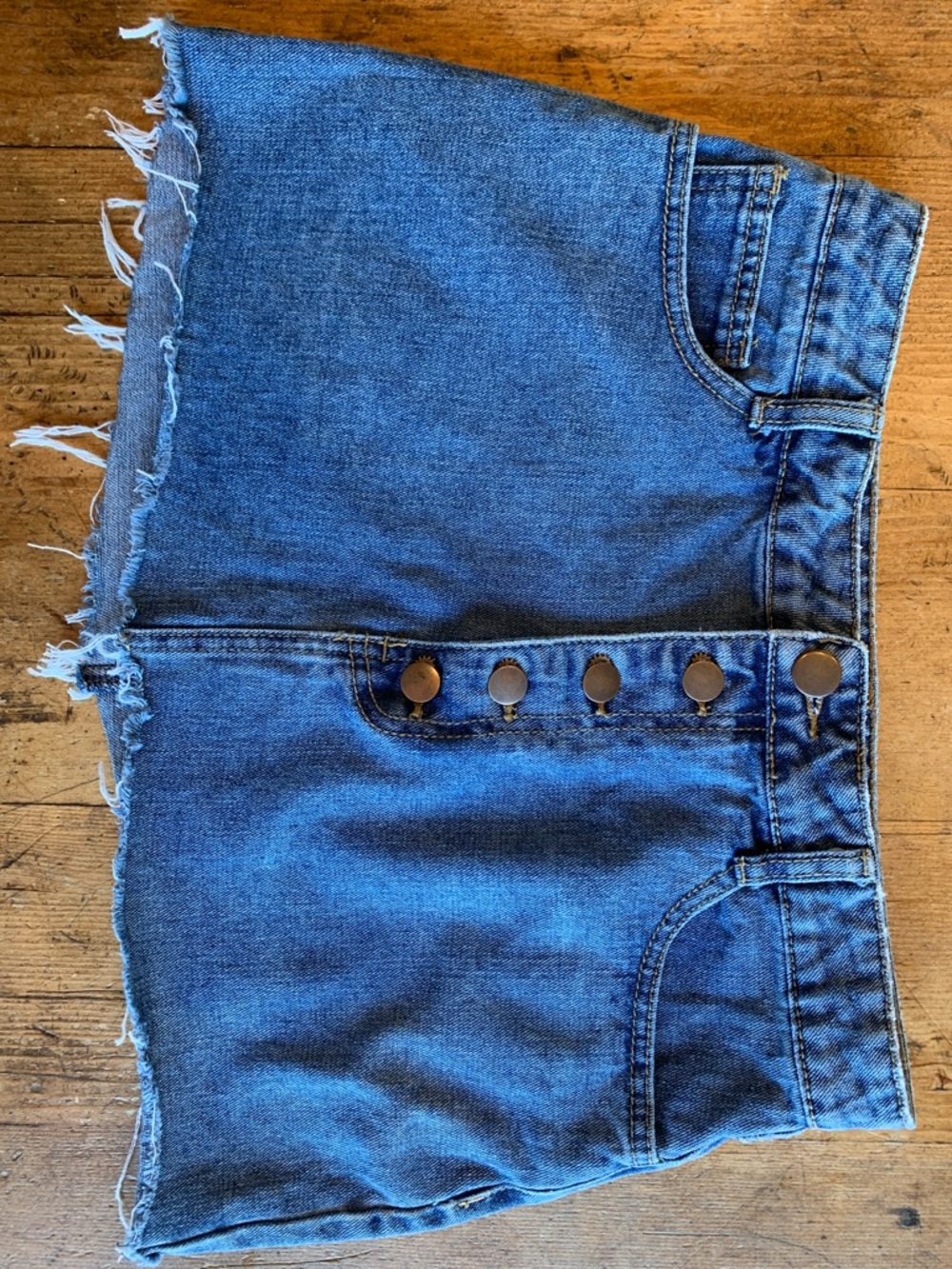 Forever 21 Micro Mini Skirt Rainbow Detail - Picture 4 of 16